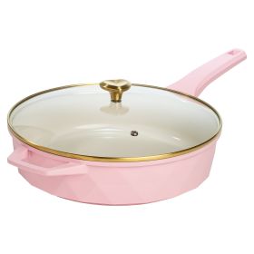 4 Quart Cast Aluminum Jumbo Cooker, Pink