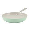 Hard Anodized 10 Inch Ceramic Nonstick Frying Pan, Oven Safe to 500Â°F, Pistachio