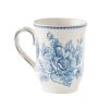 Agatha 12 oz Blue Stoneware Mug