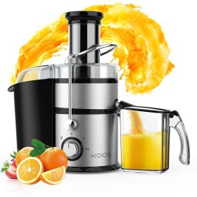 1300W Centrifugal Juicer Machines, Juice Extractor with Extra Large 3inch Feed Chute, Full Copper Motor, Titanium-Plated Filter, High Juice Yield