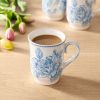 Agatha 12 oz Blue Stoneware Mug