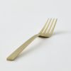 (4 pack) River Gold Stainless Steel Salad Fork