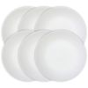 Winter Frost White 10.25" Dinner Plate, Set of 6