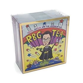Ruth Bader Ginseng (RBG): Organic Lemon Ginseng Green Tea (Caffeinated) (Ruth Bader Ginsburg) (size: 10pk (Mini))