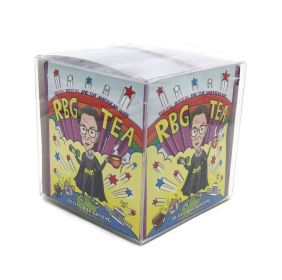 Ruth Bader Ginseng (RBG): Organic Lemon Ginseng Green Tea (Caffeinated) (Ruth Bader Ginsburg) (size: 20pk (Cube))